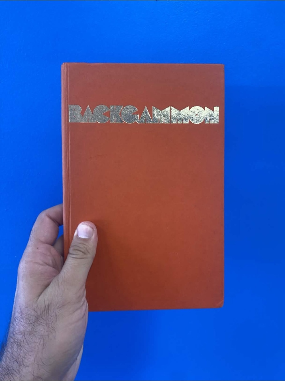 Vtg Backgammon by Walter Gibson (HardCover,1974)